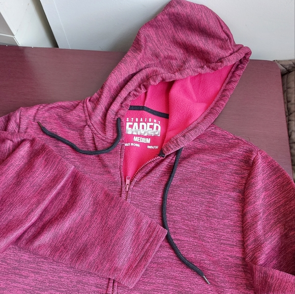 Unisex Hoodie Jacket Zip Up Medium - Picture 3 of 5